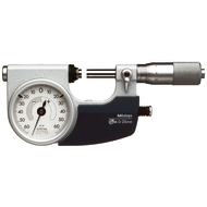 Precision dial comp. microm. 0-25mm D13 (0,001mm) IP54 ret. motion lever right